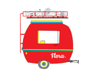 Logo Flora Unterwegs - Comida Latina